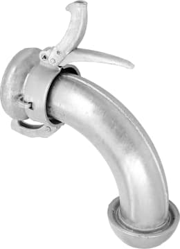 Produktbild: Perrot Bogen KRKB 90 °, 89 M-Teil, 89 V-Teil, Stahl, verzinkt, KF71340
