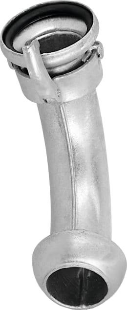 Produktbild: Perrot Bogen KRKB 90 °, 89 M-Teil, 89 V-Teil, Stahl, verzinkt, KF71340