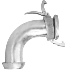 Produktbild: Perrot Bogen KRKB 90 °, 159 M-Teil, 159 V-Teil, Stahl, verzinkt, KF71460