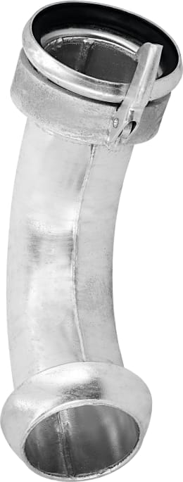 Produktbild: Perrot Bogen KRKB 90 °, 159 M-Teil, 159 V-Teil, Stahl, verzinkt, KF71460