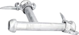 Produktbild: Perrot T-Stück KT 50 x 50 50 M-Teil, 50 V-Teil, 50 M-Teil (Abgang), inkl. Gummidichtring