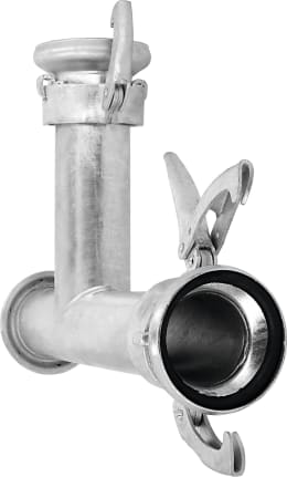 Produktbild: Perrot T-Stück KT 89 x 89 89 M-Teil, 89 V-Teil, 89 M-Teil (Abgang), inkl. Gummidichtring