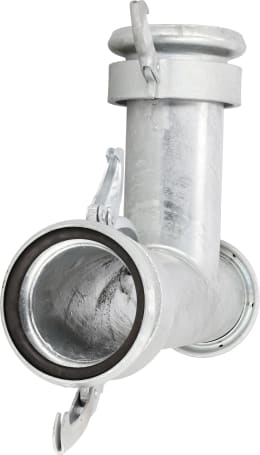 Produktbild: Perrot T-Stück KT 159 x 159 159 M-Teil, 159 V-Teil, 159 M-Teil (Abgang), inkl. Gummidichtring