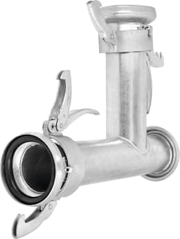 Produktbild: Perrot T-Stück KT 108 x 108 108 M-Teil, 108 V-Teil, 108 M-Teil (Abgang), inkl. Gummidichtring