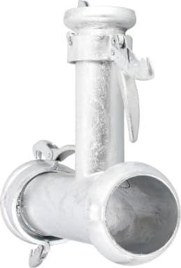 Produktbild: Perrot T-Stück KT 159 x 108 159 M-Teil, 159 V-Teil, 108 M-Teil (Abgang), inkl. Gummidichtring