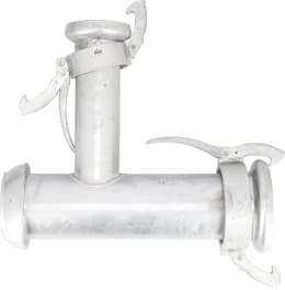 Produktbild: Perrot T-Stück KT 159 x 108 159 M-Teil, 159 V-Teil, 108 M-Teil (Abgang), inkl. Gummidichtring