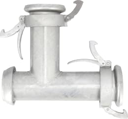 Produktbild: Perrot T-Stück KT 159 x 159 159 M-Teil, 159 V-Teil, 159 M-Teil (Abgang), inkl. Gummidichtring