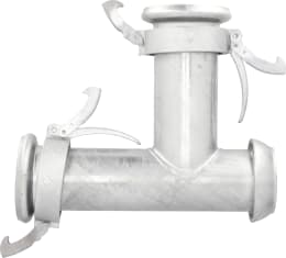 Produktbild: Perrot T-Stück KT 159 x 159 159 M-Teil, 159 V-Teil, 159 M-Teil (Abgang), inkl. Gummidichtring