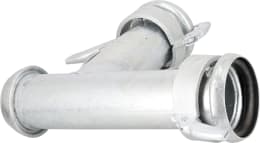 Produktbild: Perrot T-Stück KT 133 x 133 133 M-Teil, 133 V-Teil, 133 M-Teil (Abgang), inkl. Gummidichtring