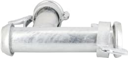 Produktbild: Perrot T-Stück KT 133 x 133 133 M-Teil, 133 V-Teil, 133 M-Teil (Abgang), inkl. Gummidichtring
