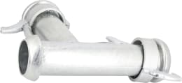 Produktbild: Perrot T-Stück KT 133 x 133 133 M-Teil, 133 V-Teil, 133 M-Teil (Abgang), inkl. Gummidichtring