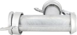 Produktbild: Perrot T-Stück KT 159 x 159 159 M-Teil, 159 V-Teil, 159 M-Teil (Abgang), inkl. Gummidichtring