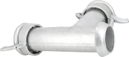 Produktbild: Perrot T-Stück KT 159 x 159 159 M-Teil, 159 V-Teil, 159 M-Teil (Abgang), inkl. Gummidichtring