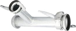 Produktbild: Perrot T-Stück KT 89 x 70 89 M-Teil, 89 V-Teil, 70 M-Teil (Abgang), inkl. Gummidichtring