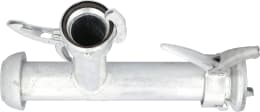 Produktbild: Perrot T-Stück KT 89 x 70 89 M-Teil, 89 V-Teil, 70 M-Teil (Abgang), inkl. Gummidichtring