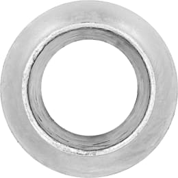 Produktbild: Perrot V-Teil KVS-Si, 108 V-Teil x Ø 110 mm mit gesickter Schlauchtülle, verzinkt, KF75870