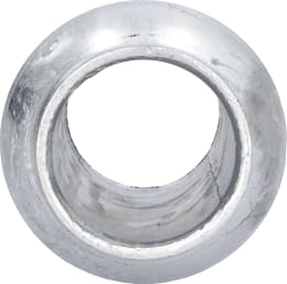 Produktbild: Perrot V-Teil KVS-Si, 108 V-Teil x Ø 100 mm mit gesickter Schlauchtülle, verzinkt, KF75860