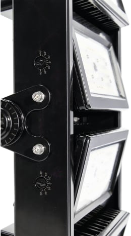 Produktbild: Patura LED-Hallenstrahler Flex-LED Premium-Line mit schwenkbaren Leuchtmodulen und Dimmregler