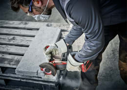 Lifestyle: EINHELL Professional Akku-Winkelschleifer AXXIO 18/125 Q