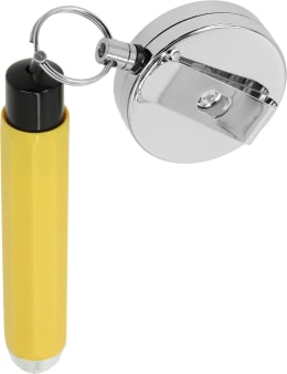 Produktbild: Kreidehalter für Kreiden bis 12 mm, mit Rückzugclip