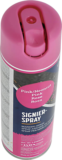 Produktbild: Lyra Markierungsspray pink, 500 ml, für Baum- und Holzmarkierung, 262360-9