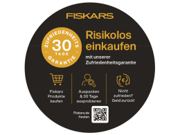 Produktbild: Fiskars 30 Tage Zufriedenheitsgarantie - Informationsgrafik