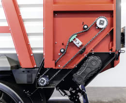 Produktbild: Krampe Häckselwagen Radium 830S Nutzlast 22 t, Transportvolumen 42 m³