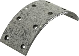 Produktbild: Fendt Bremsbelag 188 x 60 x 5 mm, Ø 180 mm, 10 Bohrungen, für Fußbremse Traktor Farmer 100