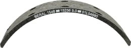 Produktbild: Fendt Bremsbelag 188 x 60 x 5 mm, Ø 180 mm, 10 Bohrungen, für Fußbremse Traktor Farmer 100