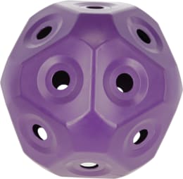 Produktbild: KERBL Futterball 400 mm lila, Fressöffnungen 19 St./40 mm, für Kälber und Fohlen, 3210384
