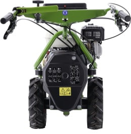 Produktbild: Agria Balkenmäher 5300 in Grün mit Benzinmotor, Ansicht von oben