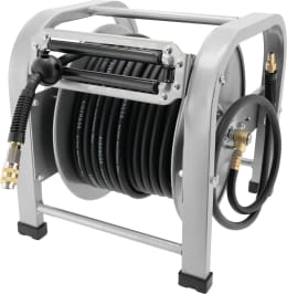 Produktbild: Airpress Schlauchaufroller für Druckluft, selbstaufrollend, stehend, 30 m