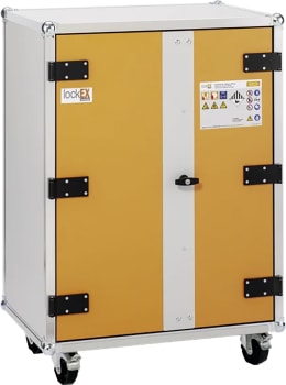 Produktbild: Cemo Akku-Ladeschrank Basic 8/10 230 V, mit Lenkrollen, 4 Ebenen, Kapazität 6 kWh, mit lockEX 2.0, 12116