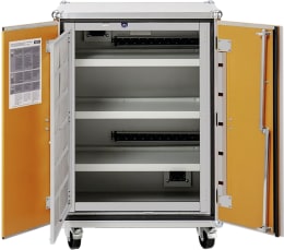 Produktbild: Cemo Akku-Ladeschrank Basic 8/10 230 V, mit Lenkrollen, 4 Ebenen, Kapazität 6 kWh, mit lockEX 2.0, 12116