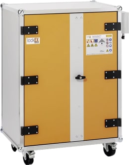 Produktbild: Cemo Akku-Ladeschrank Premium Plus 8/10 230 V, mit Lenkrollen, 4 Ebenen, Kapazität 6 kWh, mit lockEX 2.0, 12124