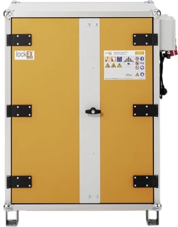 Produktbild: Cemo Akku-Ladeschrank Premium Plus 8/10 400 V, mit Füßen, 4 Ebenen, Kapazität 6 kWh, mit lockEX 2.0, 12123