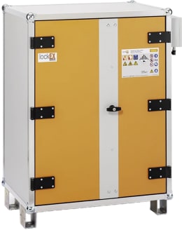 Produktbild: Cemo Akku-Ladeschrank Premium Plus 8/10 230 V, mit Füßen, 4 Ebenen, Kapazität 6 kWh, mit lockEX 2.0, 12122