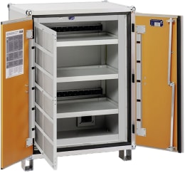 Produktbild: Cemo Akku-Ladeschrank Premium Plus 8/10 230 V, mit Füßen, 4 Ebenen, Kapazität 6 kWh, mit lockEX 2.0, 12122