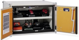 Produktbild: Cemo Akku-Ladeschrank Premium Plus 8/5 230 V, ohne Füße, 2 Ebenen, Kapazität 3 kWh, mit lockEX 2.0, 12112