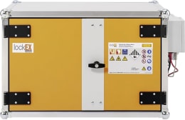 Produktbild: Cemo Akku-Ladeschrank Premium Plus 8/5 230 V, ohne Füße, 2 Ebenen, Kapazität 3 kWh, mit lockEX 2.0, 12112