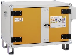 Produktbild: Cemo Akku-Ladeschrank Premium Plus 8/5 230 V, mit Füßen, 2 Ebenen, Kapazität 3 kWh, mit lockEX 2.0, 12113