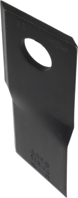 Produktbild: Fendt Kreiselmäherklinge 118 x 48 x 4 mm, rechts, gedreht für Mähwerk Fendt, Fella, Massey Ferguson, FEL133074