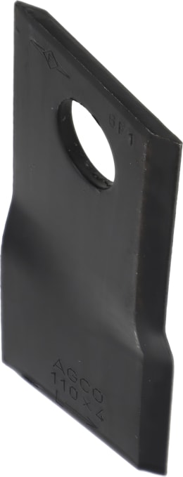 Produktbild: Fendt Kreiselmäherklinge 110 x 4 mm, links, gerade für Mähwerk Fendt, Massey Ferguson, FEL170145