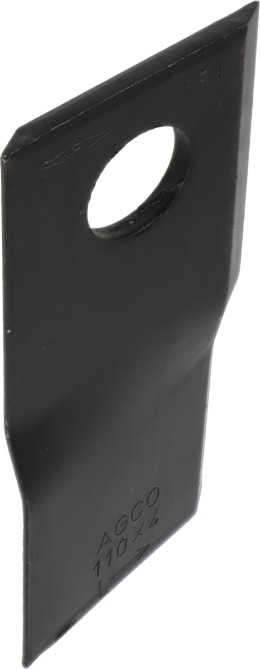 Produktbild: Fendt Kreiselmäherklinge 110 x 4 mm, links, gerade für Mähwerk Fendt, Massey Ferguson, FEL170145