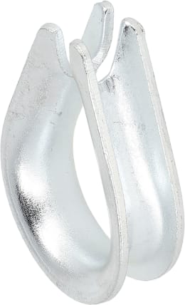 Produktbild: Hevi Kausche 8 mm, Metall verzinkt, DIN 6899-B für Stahlseil, 2 St.