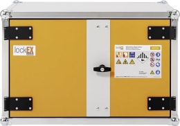 Produktbild: Cemo Akku-Ladeschrank Basic 8/5 230 V, ohne Füße, 2 Ebenen, Kapazität 3 kWh, mit lockEX 2.0, 12108