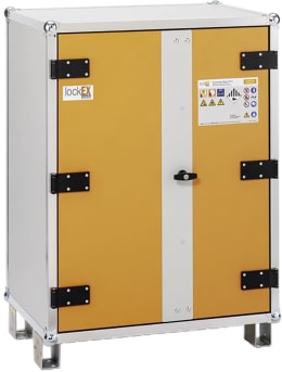 Produktbild: Cemo Akku-Ladeschrank Basic 8/10 230 V, mit Füßen, 4 Ebenen, Kapazität 6 kWh, mit lockEX 2.0, 12114