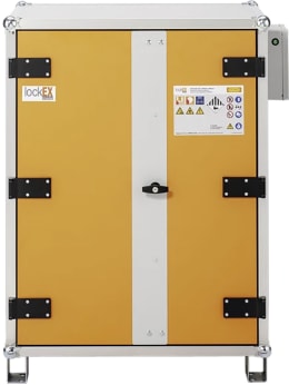 Produktbild: Cemo Akku-Ladeschrank Premium 8/10 230 V, mit Füßen, 4 Ebenen, Kapazität 6 kWh, mit lockEX 2.0, 12118