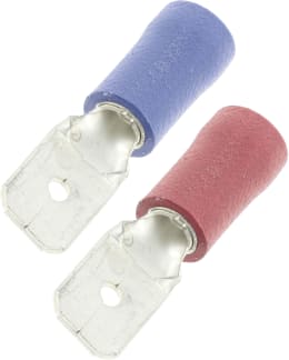 Produktbild: Hevi Flachstecker-Sortiment 0,25 – 1,0 mm², 1,0 – 2,5 mm², 10 St. teilisoliert