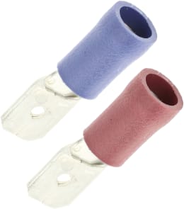 Produktbild: Hevi Flachstecker-Sortiment 0,25 – 1,0 mm², 1,0 – 2,5 mm², 10 St. teilisoliert